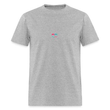 play - Men's T-Shirt - heather gray - Front - Jose (178cm)