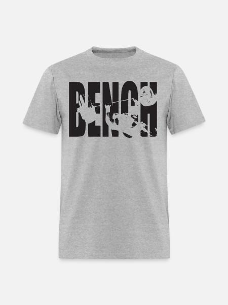 Bench Press - Men's T-Shirt - heather gray