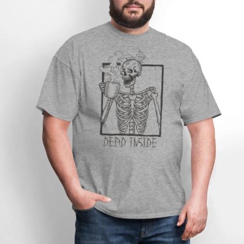 Dead Inside Skeleton Coffee Halloween Meme