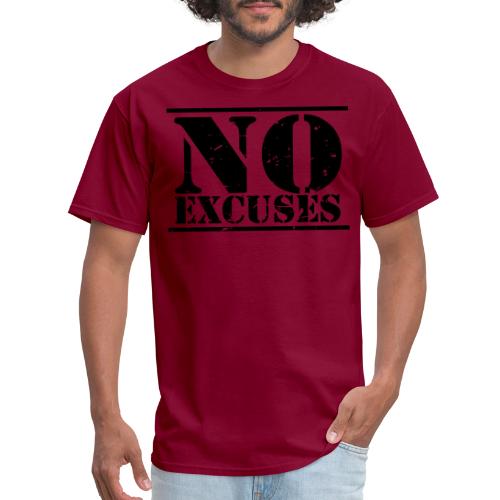 No Excuses training - Men's T-Shirt