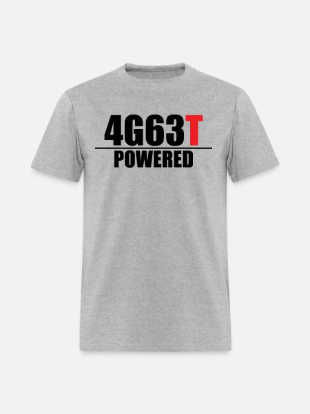4G63T Powered - Men's T-Shirt - heather gray