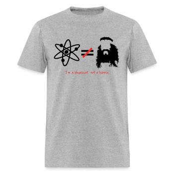 The Big Bang Theory Physicist not Hippie - Men's T-Shirt - heather gray - Front - Jose (178cm)
