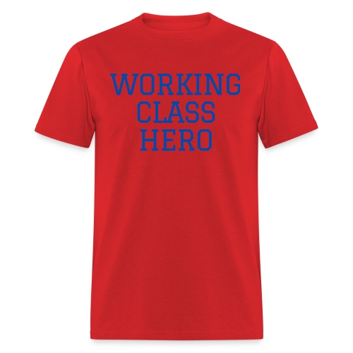 WORKING CLASS HERO - Blue Blue Collar - Men's T-Shirt