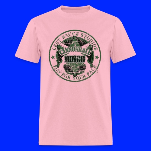 Vintage Cannonball Bingo Badge Dark Green - Men's T-Shirt