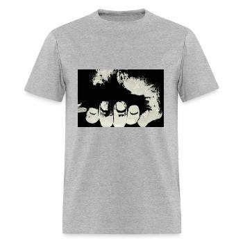 Tight grip - Men's T-Shirt - heather gray - Front - Jose (178cm)