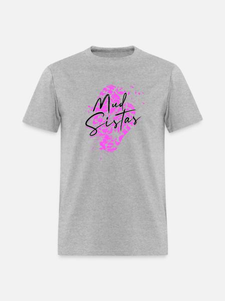 Mud Sistas - sisters - Men's T-Shirt - heather gray