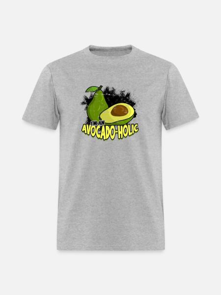 I'm an avocado-holic - Avocado - Men's T-Shirt - heather gray