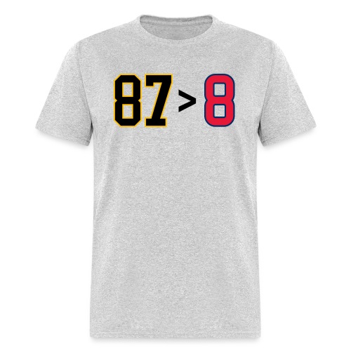 87 > 8 - Men's T-Shirt