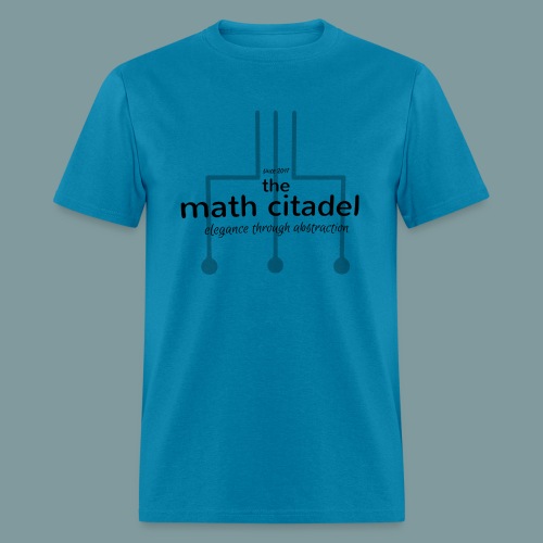 Abstract Math Citadel - Men's T-Shirt