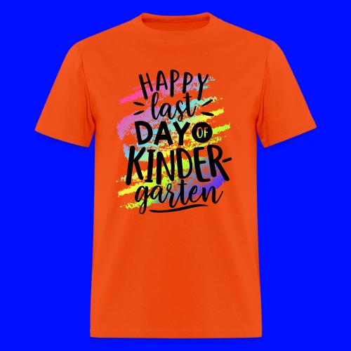 Happy Last Day of Kindergarten Teacher T-Shirt - Men's T-Shirt