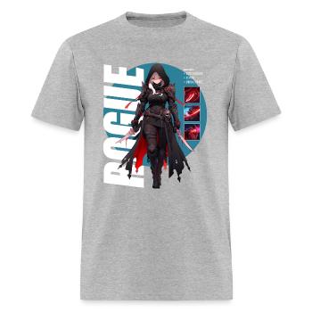 Rogue Female - Men's T-Shirt - heather gray - Front - Jose (178cm)