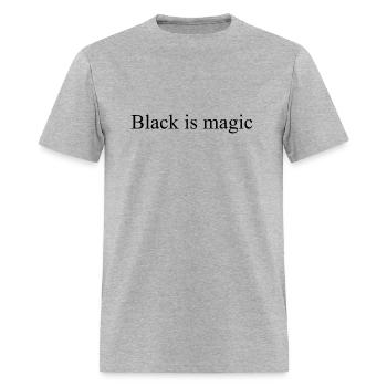 black is magic eleven - Men's T-Shirt - heather gray - Front - Jose (178cm)