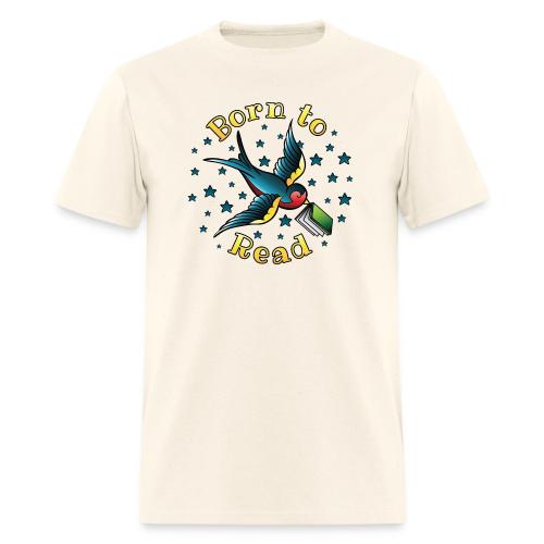 Born to Read Tattoo - Men's T-Shirt
