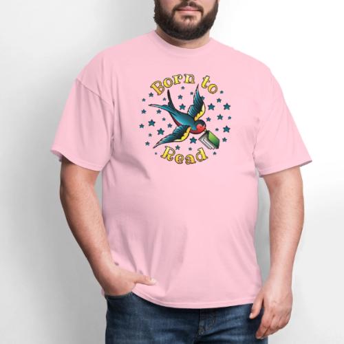 Born to Read Tattoo - Men's T-Shirt