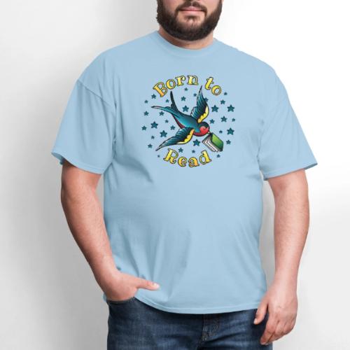 Born to Read Tattoo - Men's T-Shirt