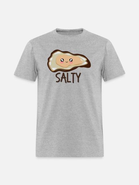 Salty Oyster - Men's T-Shirt - heather gray