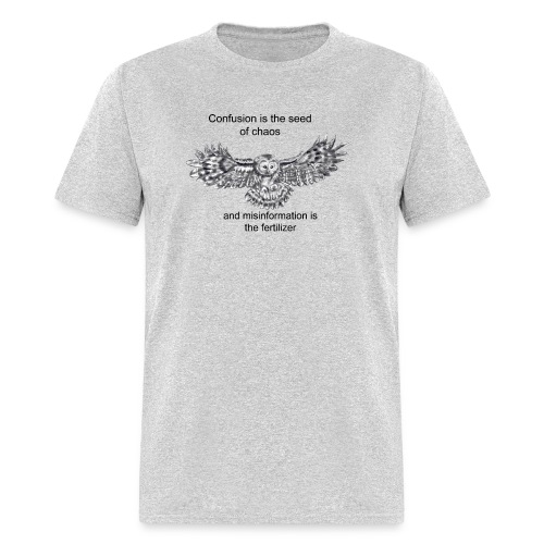 Chaos owl - Men's T-Shirt