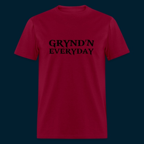 Grynd'N Blk Logo - Men's T-Shirt