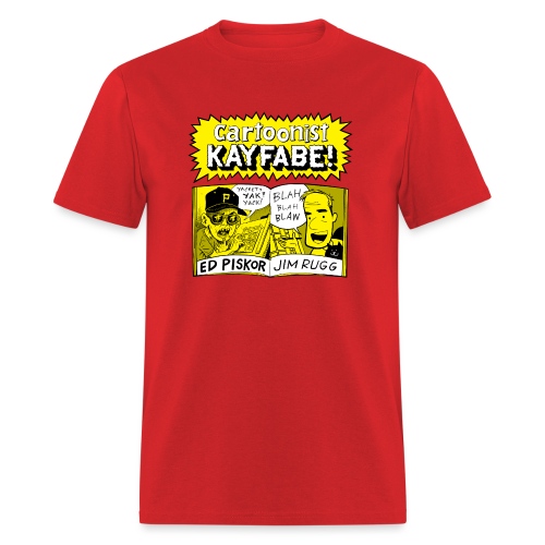 Cartoonist Kayfabe with Jim and Ed - Men's T-Shirt