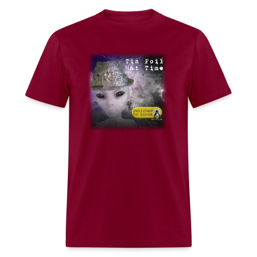 Tin Foil Hat Time (Space) - Men's T-Shirt
