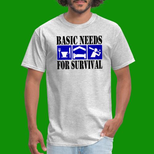 Softball/Baseball Basic Needs - Men's T-Shirt