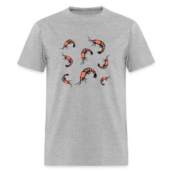 Shrimps - Men's T-Shirt - heather gray - Front - Jose (178cm)