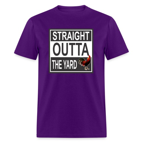 Straight outta Yard ROOster - Men's T-Shirt