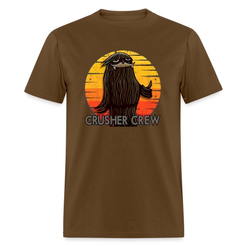 Crusher Crew Cryptid Sunset - Men's T-Shirt