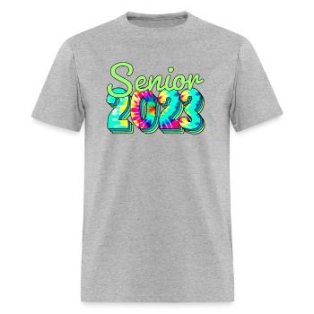 Senior Graduation Class of 2023 High school - Men's T-Shirt - heather gray - Front - Jose (178cm)