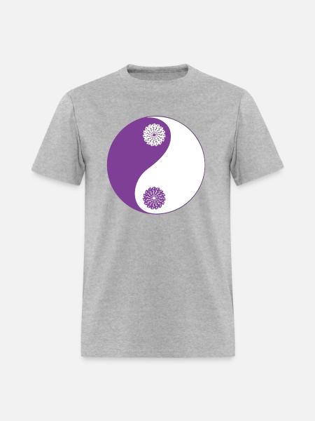 Yin and Yang - Men's T-Shirt - heather gray