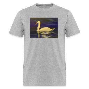 The Swan - Men's T-Shirt - heather gray - Front - Jose (178cm)