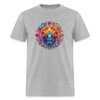 Third Eye - Men's T-Shirt - heather gray - Front - Jose (178cm)
