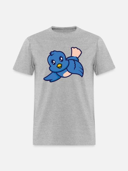 Berry the blue - Men's T-Shirt - heather gray