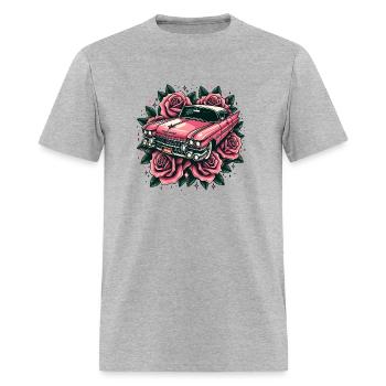 Pink cadillac - Men's T-Shirt - heather gray - Front - Jose (178cm)