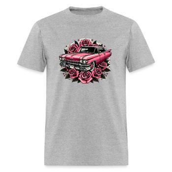 Pink cadillac - Men's T-Shirt - heather gray - Front - Jose (178cm)