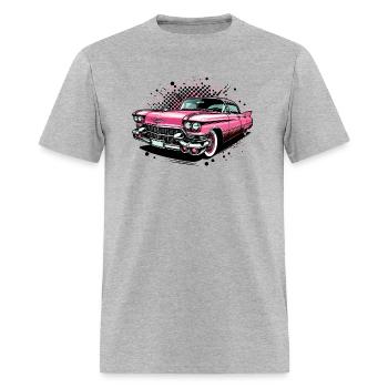 Pink cadillac - Men's T-Shirt - heather gray - Front - Jose (178cm)