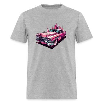 Pink cadillac - Men's T-Shirt - heather gray - Front - Jose (178cm)