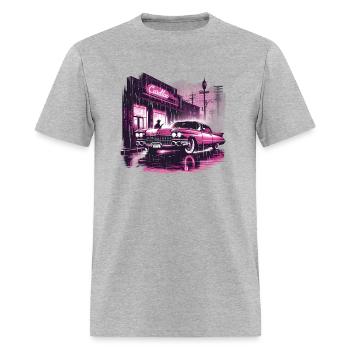 Pink cadillac - Men's T-Shirt - heather gray - Front - Jose (178cm)