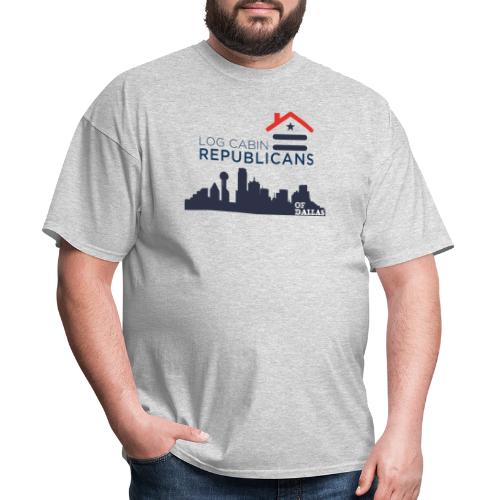 Log Cabin Republicans - Dallas Skyline - Men's T-Shirt