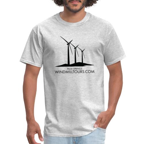 Black & White Windmills - Men's T-Shirt