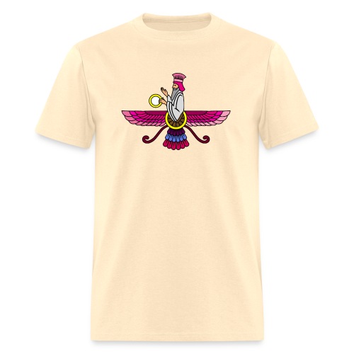 Faravahar and colors 4 - Men's T-Shirt