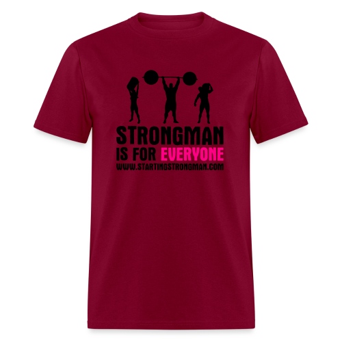strongman is for everyone - Men's T-Shirt