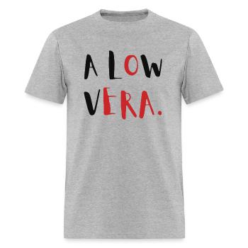 low vera - Men's T-Shirt - heather gray - Front - Jose (178cm)