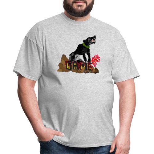 Handmade Game Dog design Pitbull - Men's T-Shirt