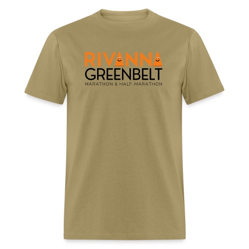 RIVANNA GREENBELT (orange/black) - Men's T-Shirt