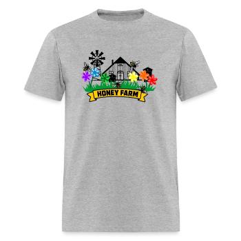 Honey farm - Men's T-Shirt - heather gray - Front - Jose (178cm)