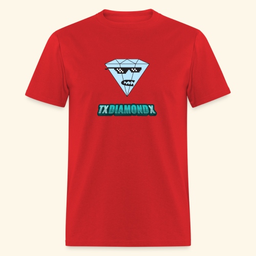 Txdiamondx Diamond Guy Logo - Men's T-Shirt