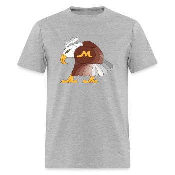 eagle - Men's T-Shirt - heather gray - Front - Jose (178cm)