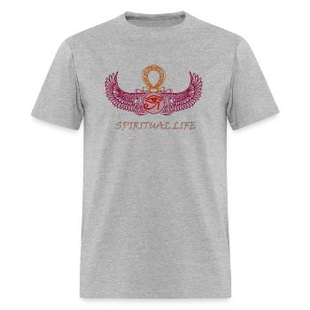 Egyptian Ancient - Men's T-Shirt - heather gray - Front - Jose (178cm)