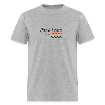 Beau et simple - Men's T-Shirt - heather gray - Front - Jose (178cm)